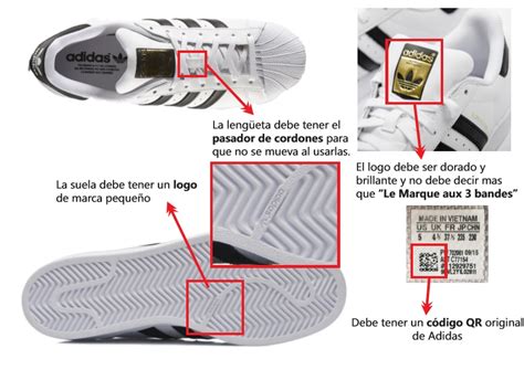 como saber si es original un tenis adidas|adidas de tenis falsos.